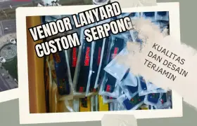 Vendor Cetak Kalung Lanyard Custom ID Card di Serpong