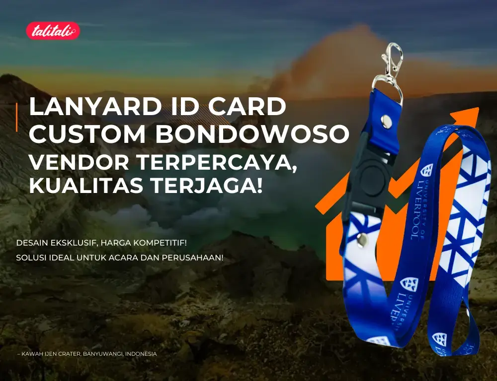 Vendor Cetak Kalung Lanyard Di Bondowoso Paling Oke