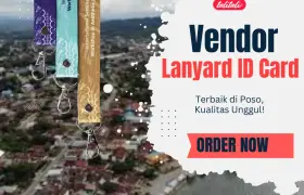 Vendor Cetak Kalung Lanyard ID Card Terbaik di Poso