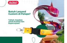 Cari Vendor Cetak Lanyard Custom di Palopo? Talitali Solusinya!