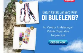 Jasa Cetak Kalung Lanyard ID Card Buleleng Pengiriman Cepat