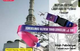 Cari Vendor Cetak Lanyard di Tebing Tinggi? Ini Pabriknya!