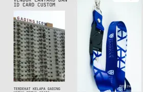 Vendor Lanyard Kalung ID Card Custom Terdekat di Kelapa Gading