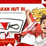 Rayakan HUT RI dengan Keychain Lanyard Edisi Kemerdekaan yang Keren Abis