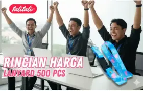 Rincian Harga Lanyard 500 Pcs Full Color Bonus FREE Desain